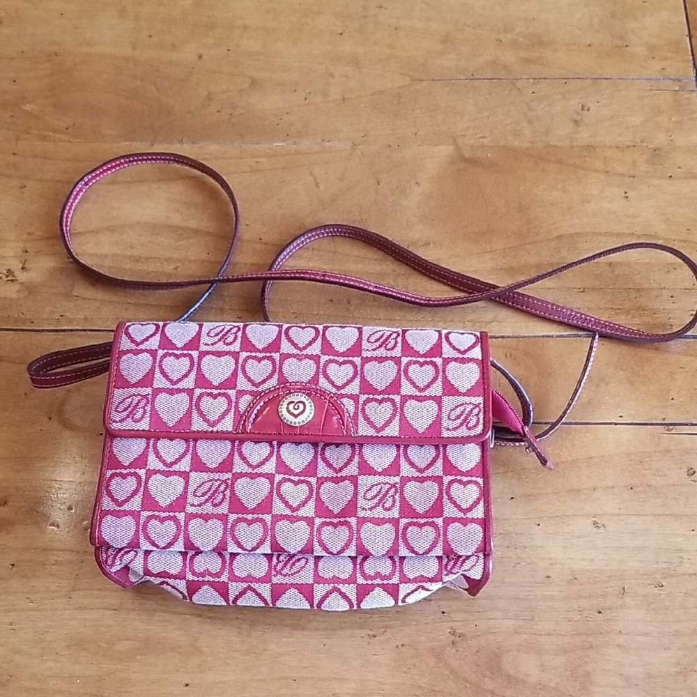 Brighton Hearts Crossbody Wallet Purse
